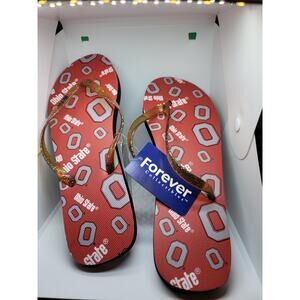 Ohio State Flip Flops